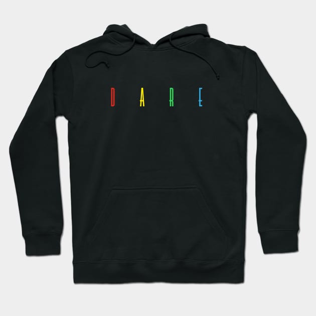 Dare multicolor Hoodie by pepques